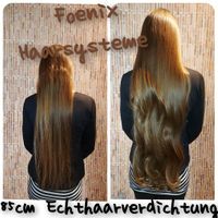 Haarverdichtung, Hairweaving, Echthaartresse