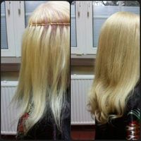 Haarintgration, Echthaar, Hairweaving Befestigung